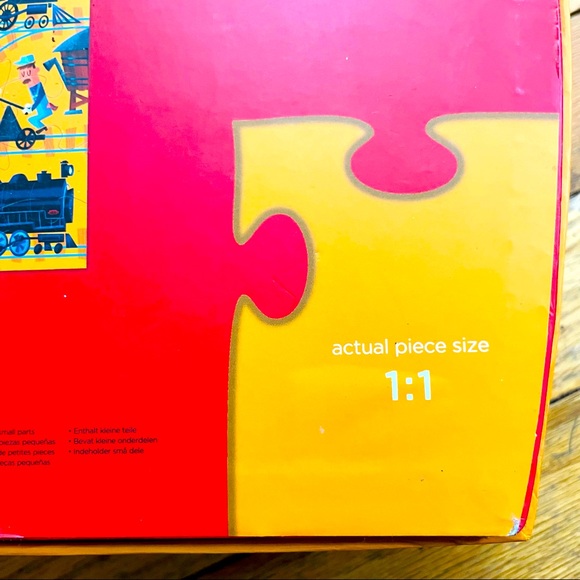 🎉2X HP🎉Trains Floor Puzzle - 20” x 27” 36 Pieces - Picture 12 of 13